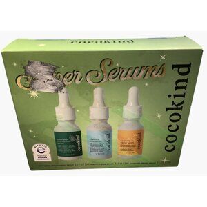 Super Serums Set Cocokind Chlorophyll Vitamin C Ceramide Barrier